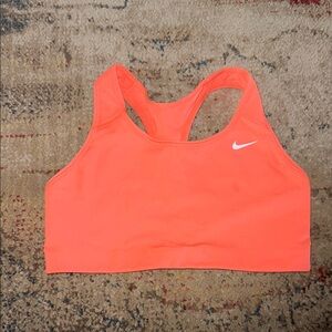 Nike Women's Bright Orange Sports Bra